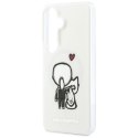Etui Karl Lagerfeld IML Karl&Choupette MagSafe do Samsung Galaxy S26 przezroczysty
