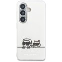 Etui Karl Lagerfeld IML Peekaboo Karl&Choupette MagSafe do Samsung Galaxy S26+ przezroczysty