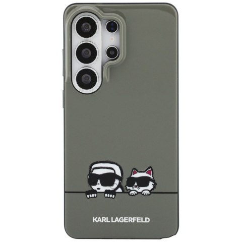 Etui Karl Lagerfeld IML Peekaboo Karl&Choupette MagSafe do Samsung Galaxy S26 Ultra czarny