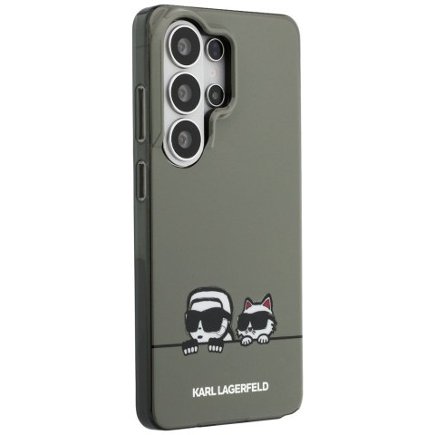 Etui Karl Lagerfeld IML Peekaboo Karl&Choupette MagSafe do Samsung Galaxy S26 Ultra czarny