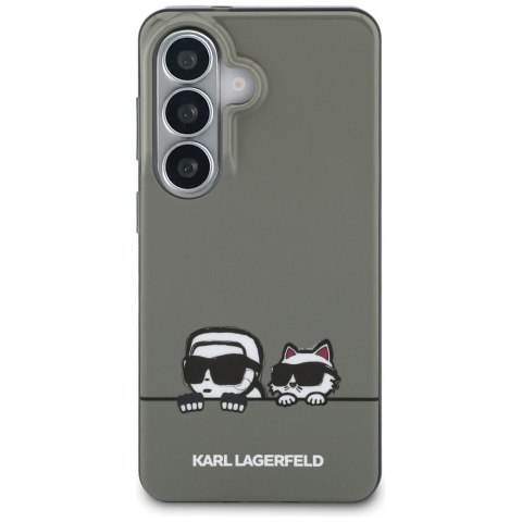Etui Karl Lagerfeld IML Peekaboo Karl&Choupette MagSafe do Samsung Galaxy S26 czarny