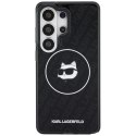 Etui Karl Lagerfeld IML Repeated Choupette MagSafe do Samsung Galaxy S26 Ultra czarny