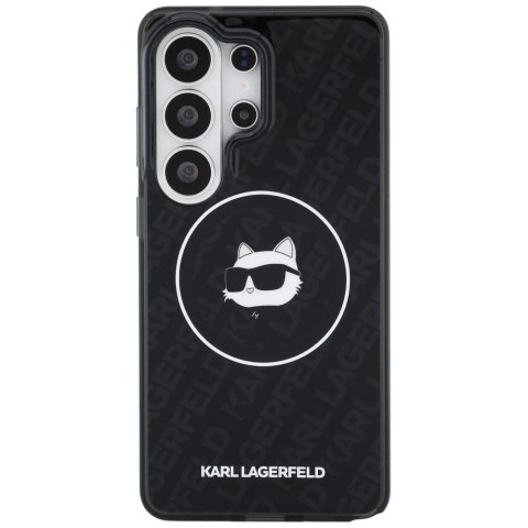 Etui Karl Lagerfeld IML Repeated Choupette MagSafe do Samsung Galaxy S26 Ultra czarny