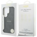 Etui Guess 4G Embossed Ring MagSafe do Samsung Galaxy S26 Ultra czarny