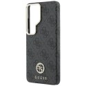 Etui Guess 4G Rhinestone Round Logo MagSafe do Samsung Galaxy S26 Ultra czarny