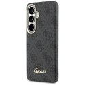 Etui Guess 4G Script MagSafe do Samsung Galaxy S26 czarny