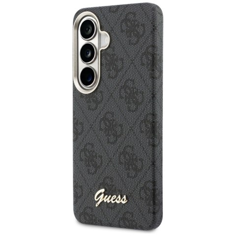 Etui Guess 4G Script MagSafe do Samsung Galaxy S26 czarny