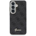 Etui Guess 4G Script MagSafe do Samsung Galaxy S26 czarny