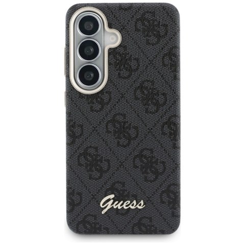 Etui Guess 4G Script MagSafe do Samsung Galaxy S26 czarny