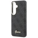 Etui Guess 4G Script MagSafe do Samsung Galaxy S26 czarny
