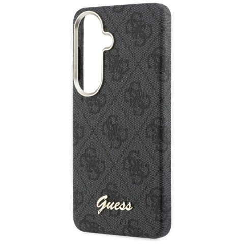 Etui Guess 4G Script MagSafe do Samsung Galaxy S26 czarny