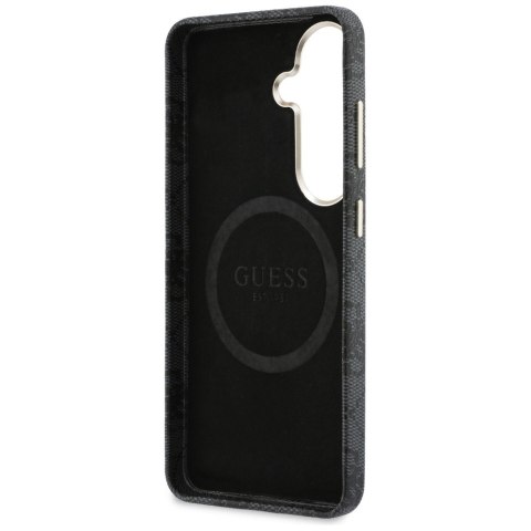 Etui Guess 4G Script MagSafe do Samsung Galaxy S26 czarny