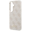 Etui Guess 4G Script MagSafe do Samsung Galaxy S26 różowy