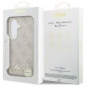 Etui Guess 4G Script MagSafe do Samsung Galaxy S26 różowy