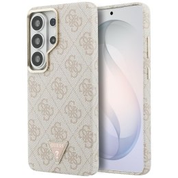 Etui Guess 4G Triangle Logo MagSafe do Samsung Galaxy S26 Ultra różowy