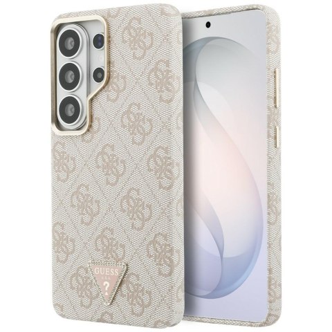 Etui Guess 4G Triangle Logo MagSafe do Samsung Galaxy S26 Ultra różowy