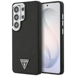 Etui Guess Fixed Glitter Triangle MagSafe do Samsung Galaxy S26 Ultra czarny