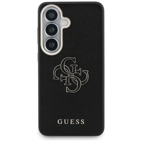 Etui Guess Grained Big 4G Metal Logo do Samsung Galaxy S26 czarny