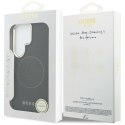 Etui Guess Perforated Logo MagSafe do Samsung Galaxy S26 Ultra czarny