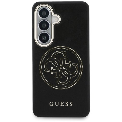 Etui Guess Perforated Logo MagSafe do Samsung Galaxy S26 czarny