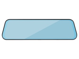 Rejestrator video BLACKBOX DVR F610 BLOW Lusterko ekran 10