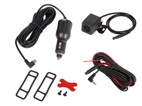 Rejestrator video BLACKBOX DVR F610 BLOW Lusterko ekran 10" + Kamera cofania"