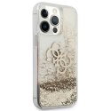 Guess GUHCP13LLG4GGO iPhone 13 Pro / 136,1" złoty/gold hardcase 4G Big Liquid Glitter