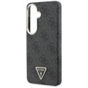 Etui Guess 4G Triangle Logo MagSafe do Samsung Galaxy S26+ czarny