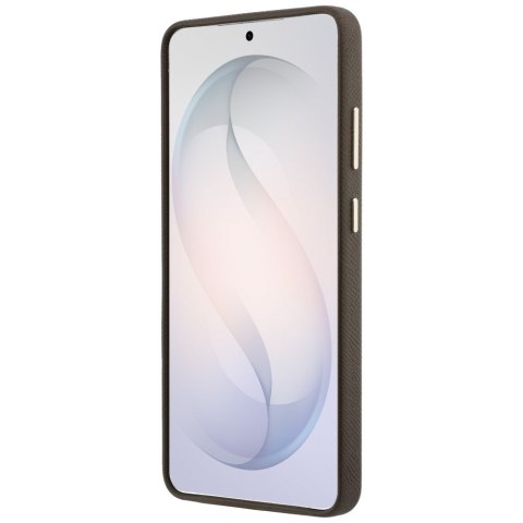 Etui Guess Grained Big 4G Metal Logo do Samsung Galaxy S26 Ultra brązowy