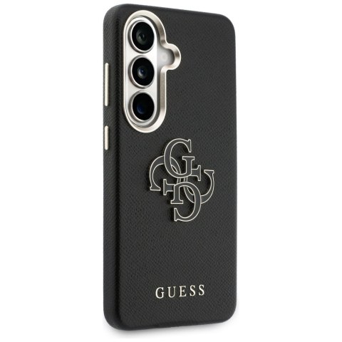 Etui Guess Grained Big 4G Metal Logo do Samsung Galaxy S26+ czarny