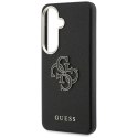 Etui Guess Grained Big 4G Metal Logo do Samsung Galaxy S26+ czarny