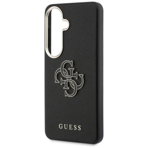 Etui Guess Grained Big 4G Metal Logo do Samsung Galaxy S26+ czarny