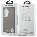 Etui Karl Lagerfeld Embossed Ring Initials MagSafe do Samsung Galaxy S26+ brązowy