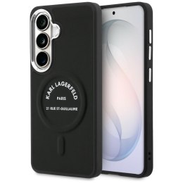 Etui Karl Lagerfeld Embossed Ring RSG Logo MagSafe do Samsung Galaxy S26 czarny