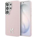 Etui Karl Lagerfeld K Metal Logo MagSafe do Samsung Galaxy S26 Ultra różowy