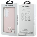 Etui Karl Lagerfeld K Metal Logo MagSafe do Samsung Galaxy S26 różowy