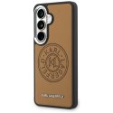 Etui Karl Lagerfeld Perforated KL MagSafe do Samsung Galaxy S26+ brązowy