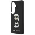 Etui Karl Lagerfeld Saffiano Double Heads Metal do Samsung Galaxy S26 czarny