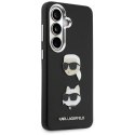 Etui Karl Lagerfeld Saffiano Double Heads Metal do Samsung Galaxy S26+ czarny
