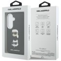 Etui Karl Lagerfeld Saffiano Double Heads Metal do Samsung Galaxy S26+ czarny
