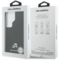 Etui Karl Lagerfeld Saffiano KC Metal Logo MagSafe do Samsung Galaxy S26 Ultra czarny