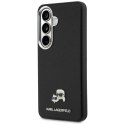 Etui Karl Lagerfeld Saffiano KC Metal Logo MagSafe do Samsung Galaxy S26 czarny