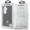 Etui Karl Lagerfeld Saffiano KC Metal Logo MagSafe do Samsung Galaxy S26 czarny