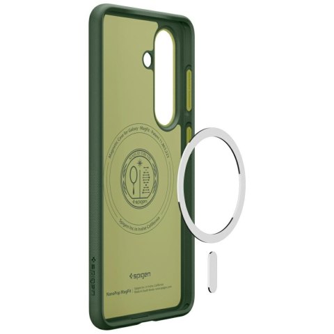 Etui Spigen Nano Pog Mag MagSafe do Samsung Galaxy S26 avo green