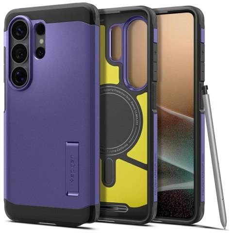 Etui Spigen Tough Armor Mag MagSafe do Samsung Galaxy S26 Ultra ash violet