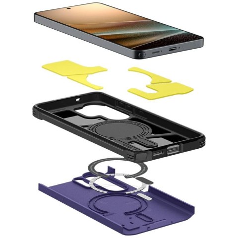 Etui Spigen Tough Armor Mag MagSafe do Samsung Galaxy S26 Ultra ash violet
