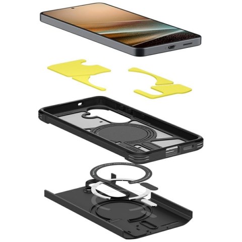 Etui Spigen Tough Armor Mag MagSafe do Samsung Galaxy S26 czarny