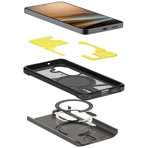 Etui Spigen Tough Armor Mag MagSafe do Samsung Galaxy S26 gunmetal