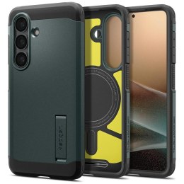Etui Spigen Tough Armor Mag MagSafe do Samsung Galaxy S26+ zielony
