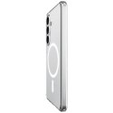Etui Spigen Ultra Hybrid Mag MagSafe do Samsung Galaxy S26 clear white